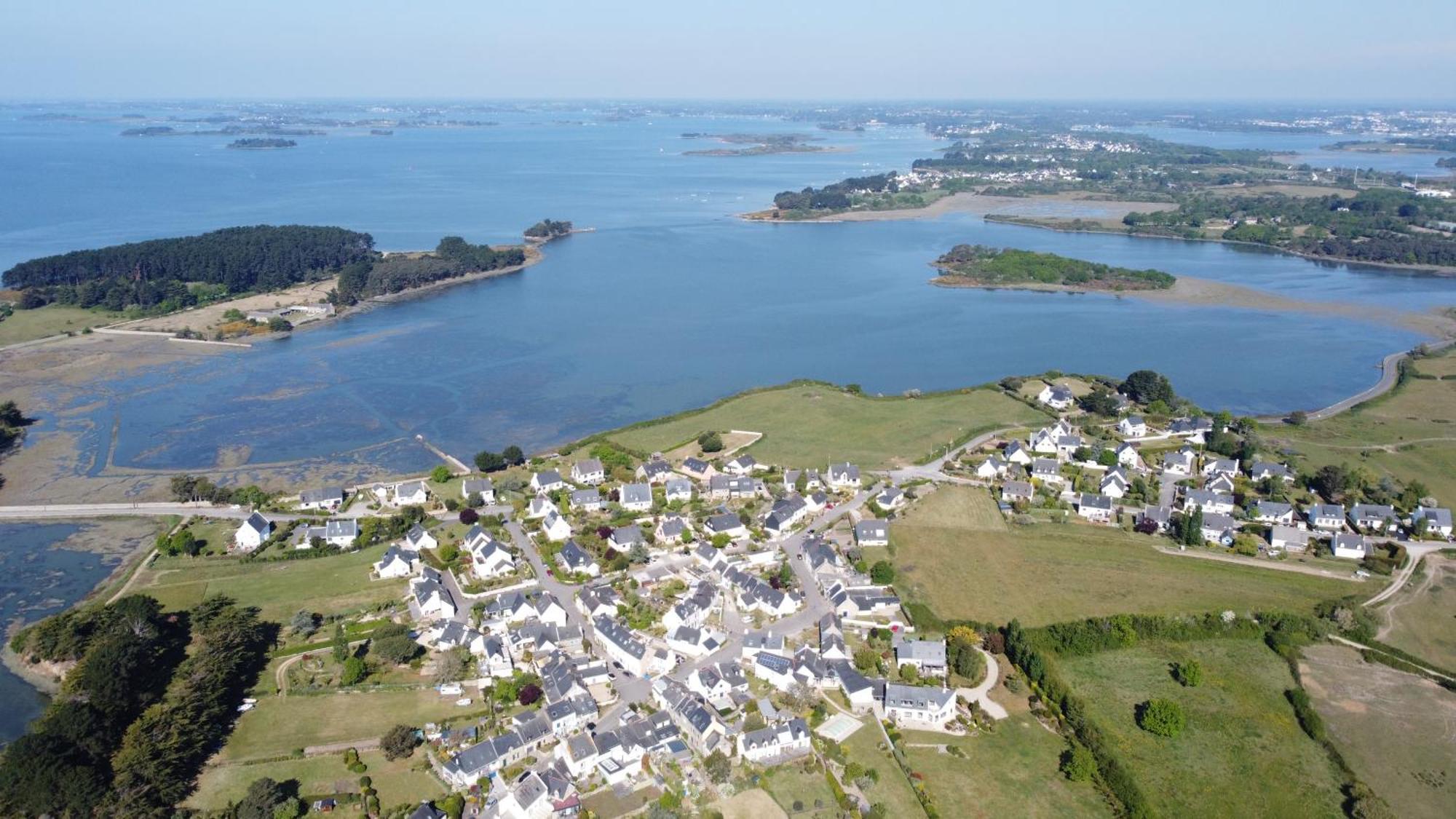 Maison Golfe Du Morbihan - Vue Mer - Plage A 600M - 6 Chambres Séné Zewnętrze zdjęcie
